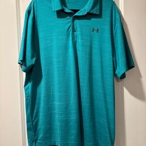 Under Armour Men's Aqua Polo Shirt